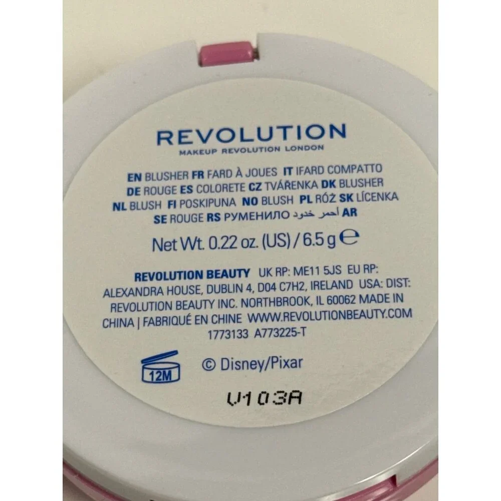 Revolution x Monsters University Mrs. Squibbles Creme Blusher Pinch Me Pink NEW